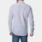 Camicia stampata in cotone da uomo