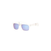 Occhiali da sole pieghevoli unisex con lenti specchiate