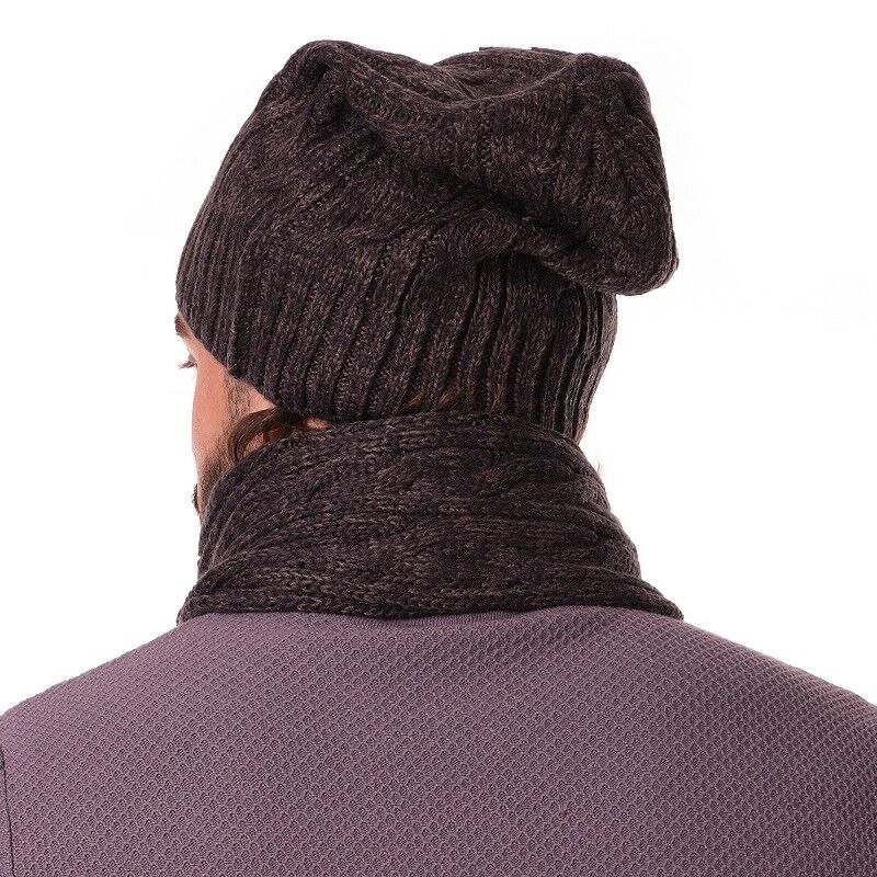 Set sciarpa e cappello in maglia CLUB