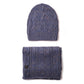 Set sciarpa e cappello in maglia CLUB