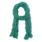Foulard estivo in cotone verde