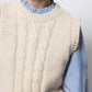 Gilet in maglia strutturata