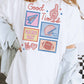 T-shirt oversize grafica Game Day