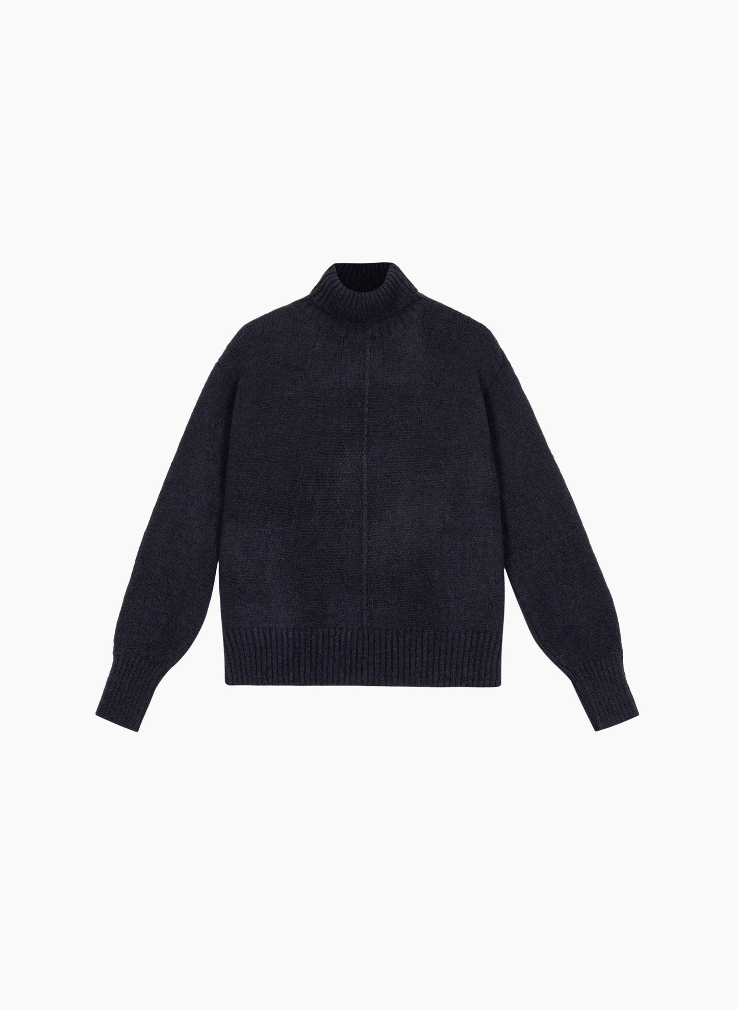 Maglione dolcevita blu navy Lipy