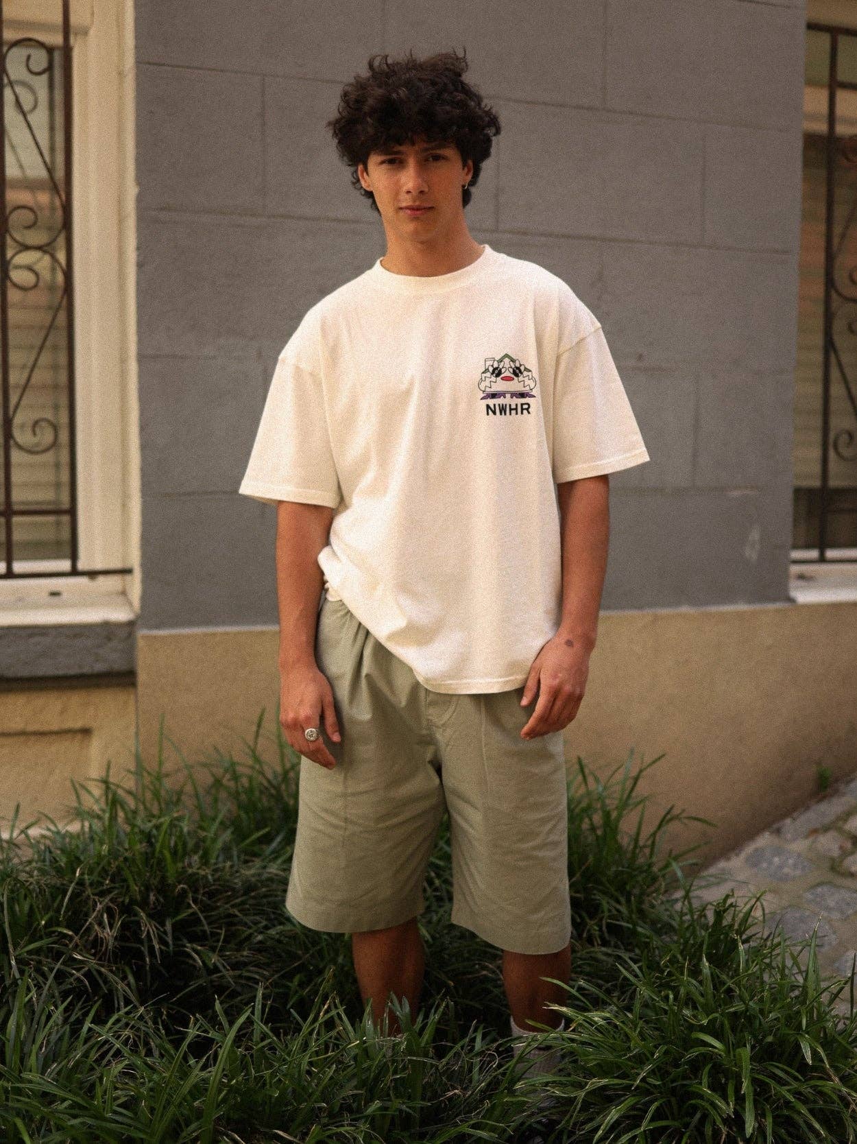 T-shirt Oversize Club House in Cotone Organico