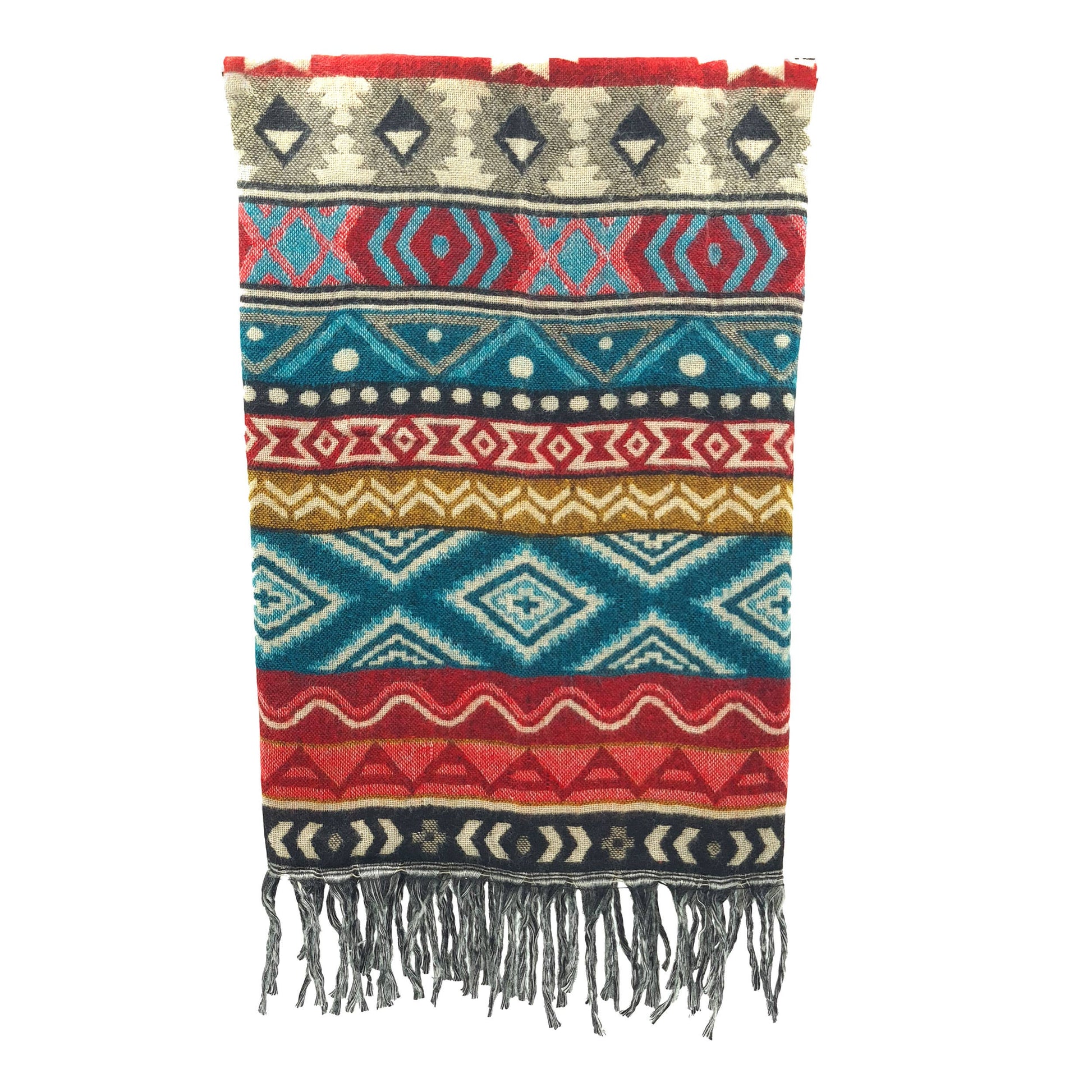Sciarpa scialle boho XXL multicolor