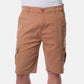 Bermuda cargo uomo color tabacco