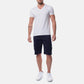 Bermuda cargo da uomo blu navy