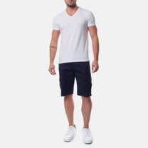 Bermuda cargo da uomo blu navy