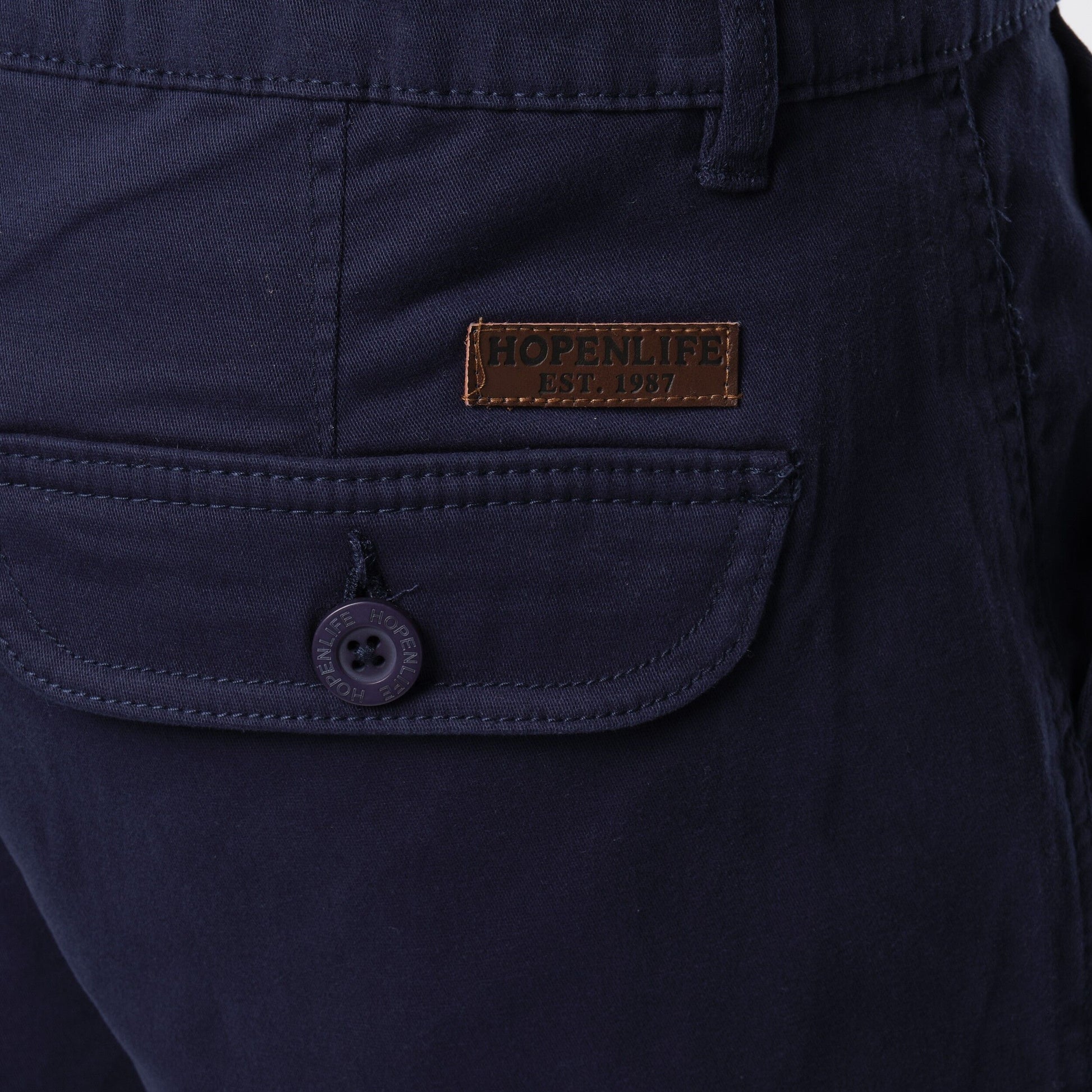 Bermuda cargo da uomo blu navy