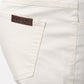 Bermuda uomo 5 tasche ecru in cotone stretch