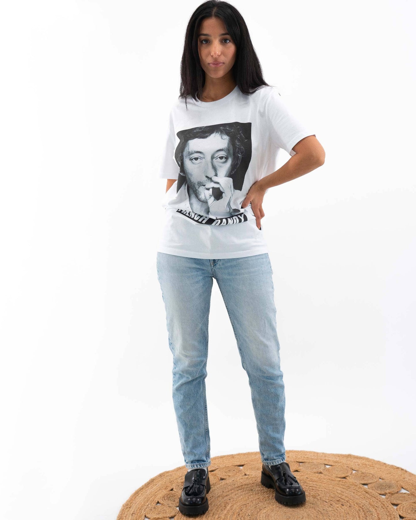 T-shirt unisex Gainsbourg in cotone biologico con stampa