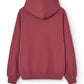 Felpa con cappuccio oversize Star Ruby in cotone biologico