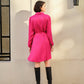 Abito chemisier con applique