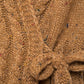 Gilet in maglia strutturata con scollo a V