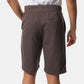 Pantaloncini uomo in piqué grigio con coulisse