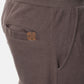 Pantaloncini uomo in piqué grigio con coulisse