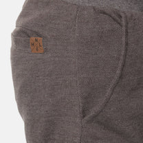 Pantaloncini Uomo in Maglia Piqué Antracite con Coulisse