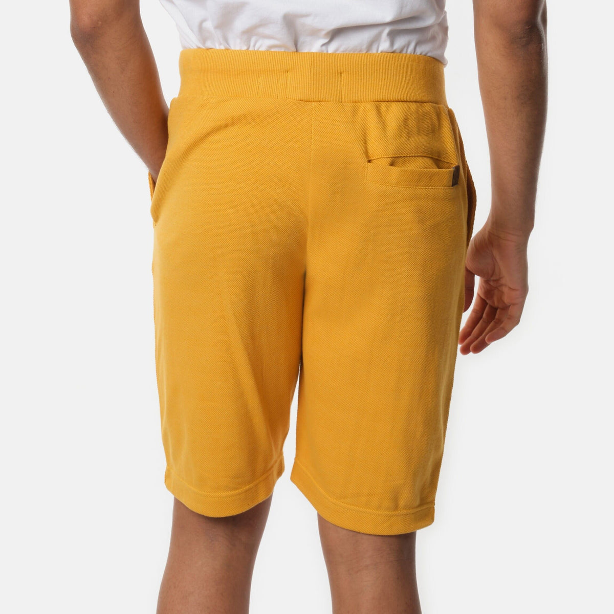 Pantaloncini uomo in piqué senape Foxy