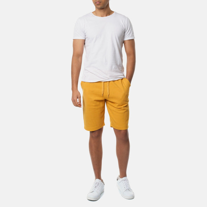 Pantaloncini uomo in piqué senape Foxy