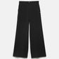 Pantaloni a Gamba Larga con Zip Laterale