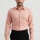 Camicia slim fit in modal color nude