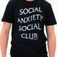 T-shirt streetwear “Social Anxiety Social Club”