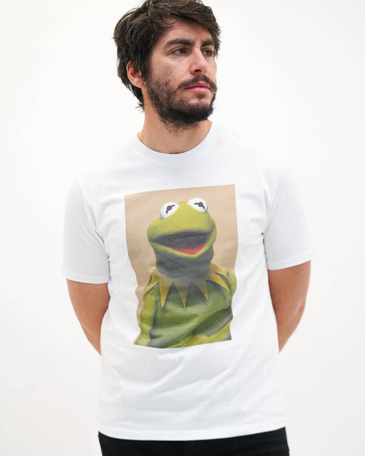 T-shirt unisex Kermit la Rana in cotone biologico