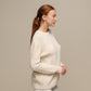 Maglione girocollo in maglia morbida da donna