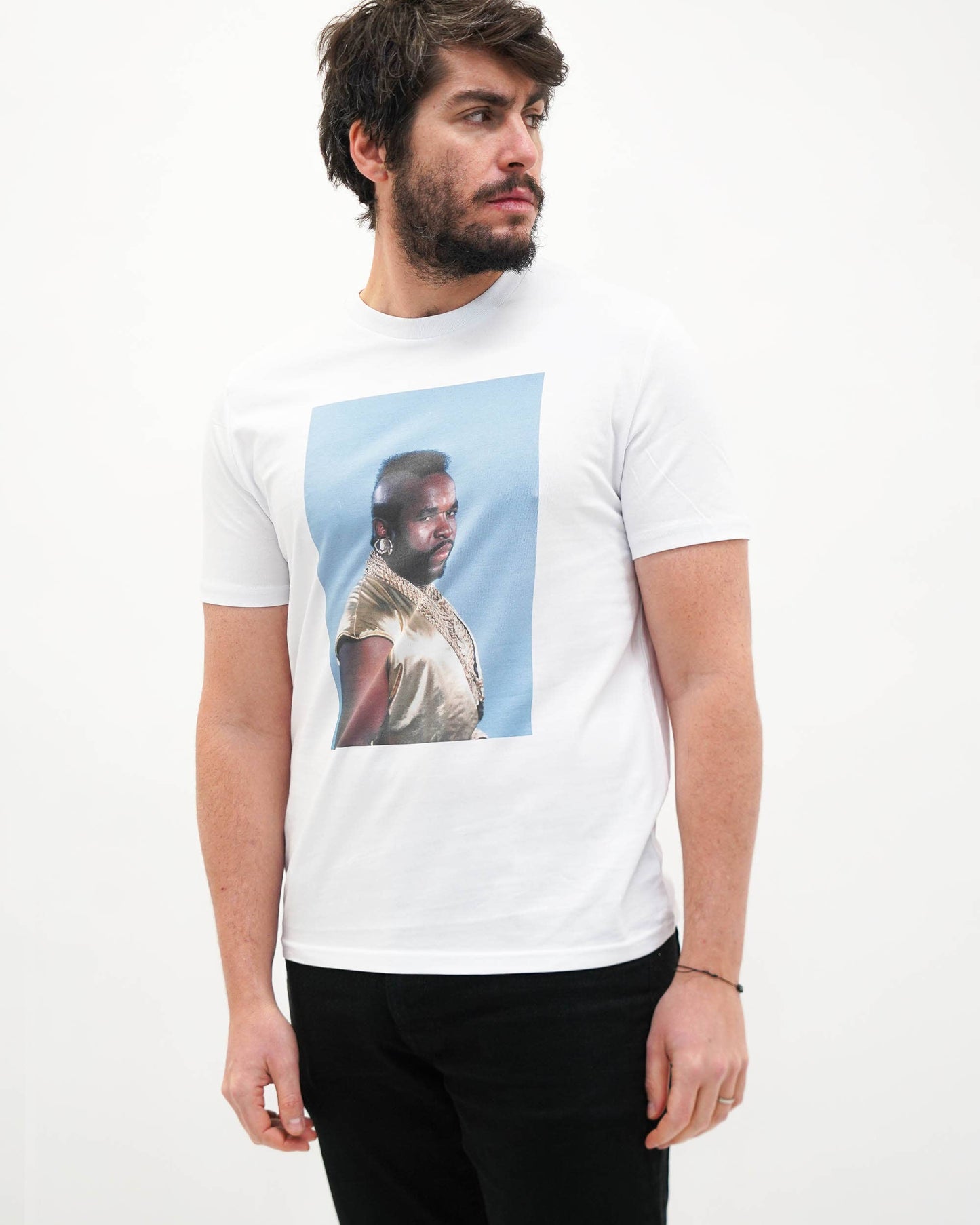 T-shirt unisex in cotone biologico con stampa fotografica cinema