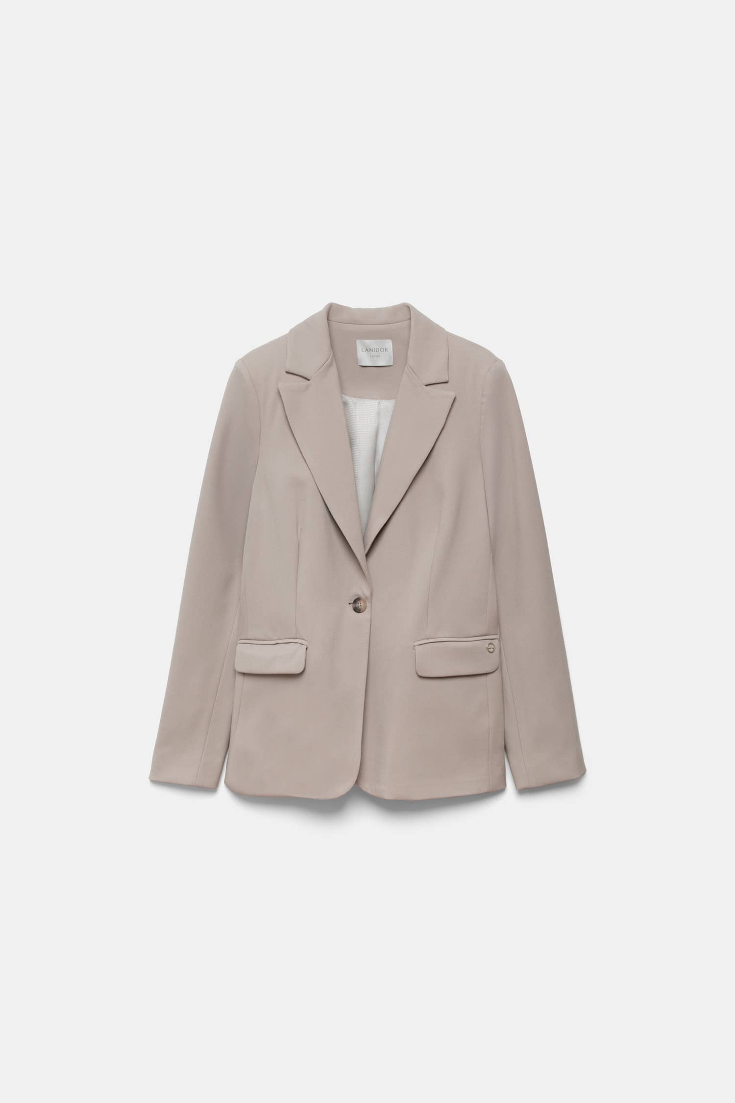 Blazer monopetto minimal da donna