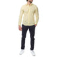 Camicia in lino da uomo Raphael gialla