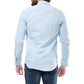 Camicia uomo in lino color cielo Raphael