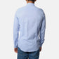 Camicia in lino da uomo Raphael azzurro chiaro