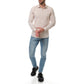 Camicia in lino e cotone Raphael Marrone Ghiaccio