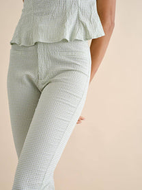 Pantaloni Relevo a quadretti vichy