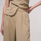 Pantaloni da abito ampi con pinces