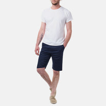 Bermuda uomo Lucky tinta unita blu navy