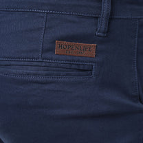 Bermuda uomo Lucky tinta unita blu navy