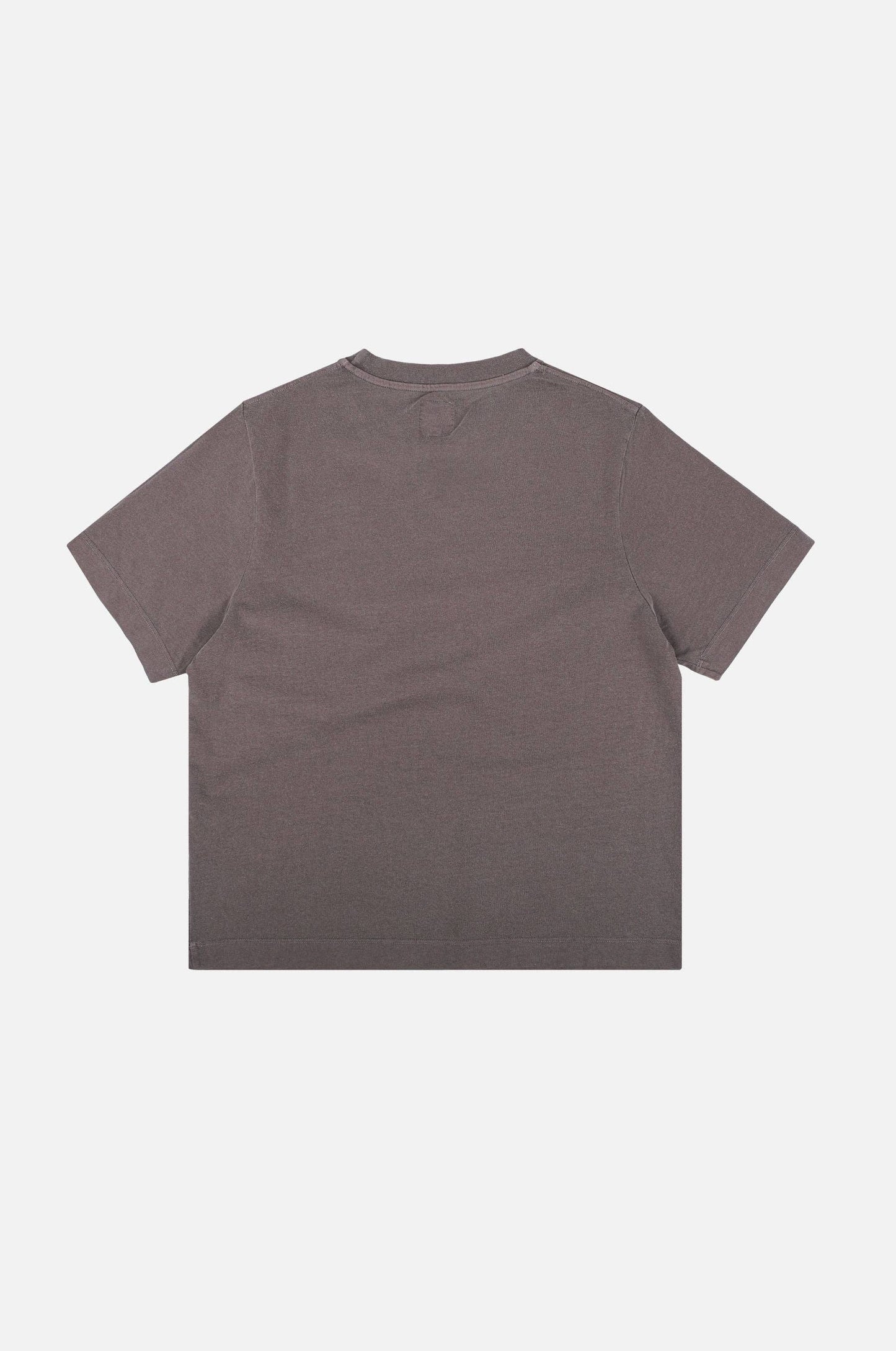 T-shirt essenziale donna in cotone biologico color peltro
