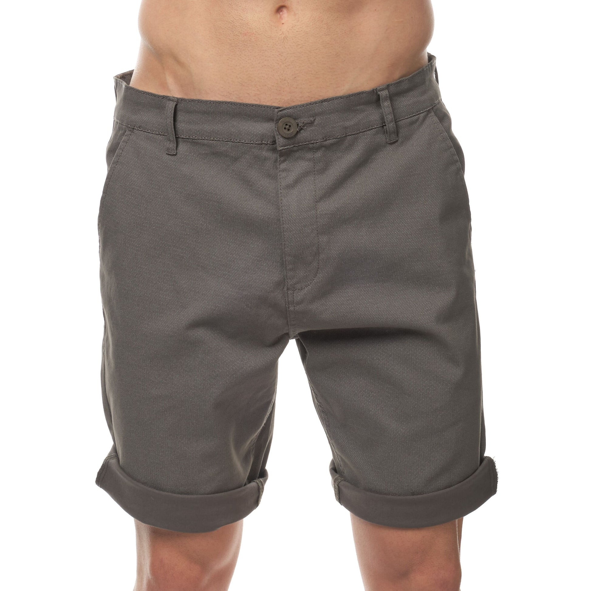 Pantaloncini uomo Kabuto kaki in cotone elasticizzato