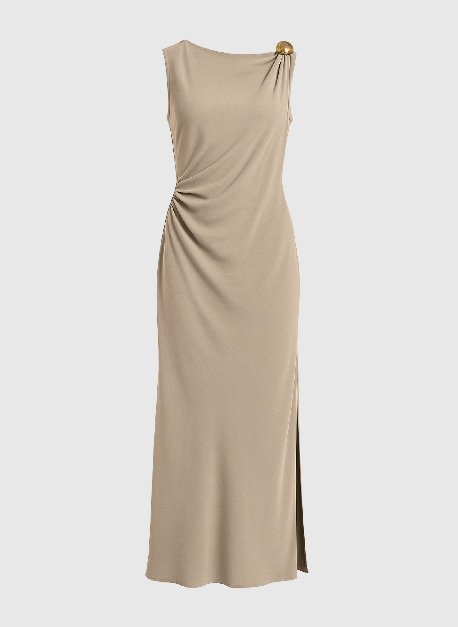 Abito midi Mirka beige
