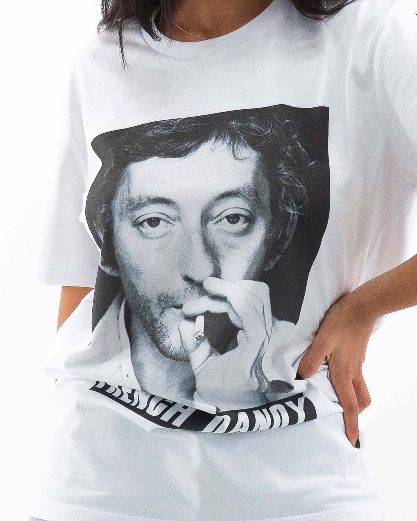 T-shirt unisex Gainsbourg in cotone biologico con stampa