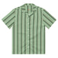 Camicia da piscina oversize a righe verdi