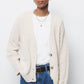 Cardigan in maglia con scollo a V