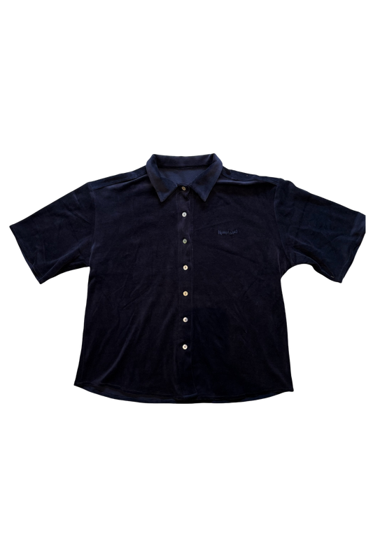 Camicia Asciugamano Blu Navy