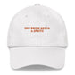 Cappellino ricamato "The Bride Needs a Spritz"