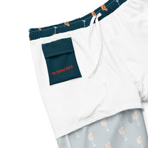 Pantaloncini da bagno ecologici con stampa Spritz