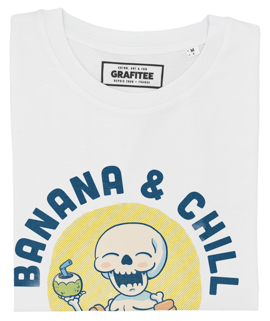 T-shirt Banana & Chill con stampa divertente