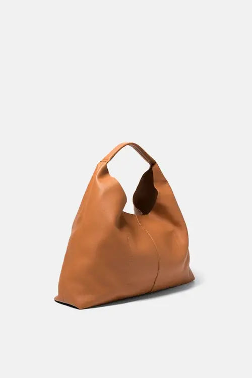 Borsa a spalla minimal in ecopelle